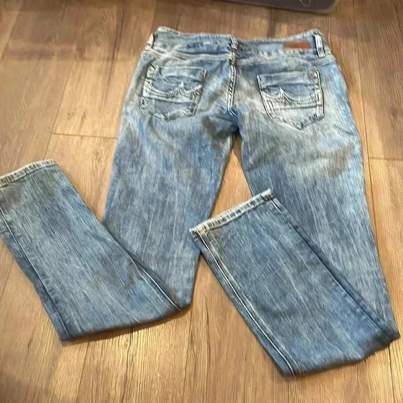 ❤️2/$30❤️LTB Low Rise Straight Fit Light Washed Women Jeans W31L34 - Picture 5 of 5
